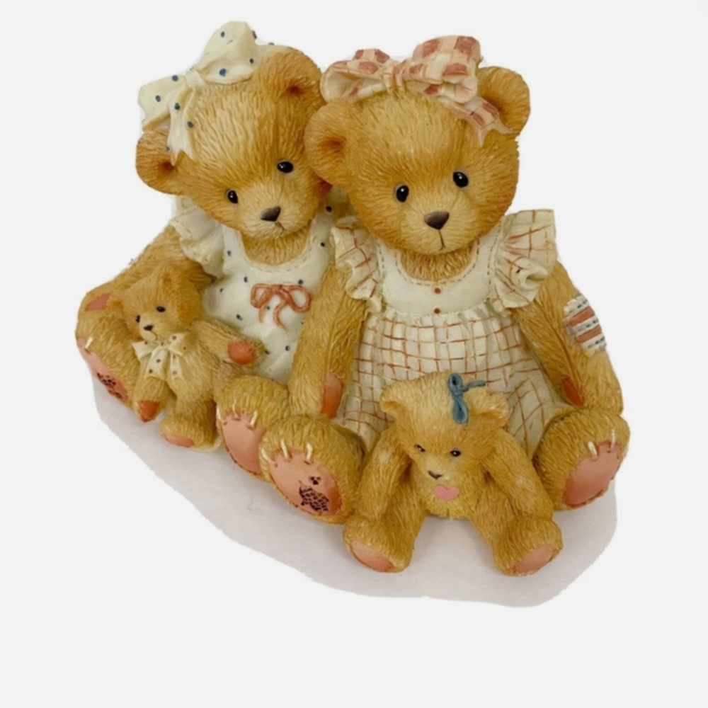 CHERISHED TEDDIES Allison and Alexandria. “Two Friends Mean Twice the Love"